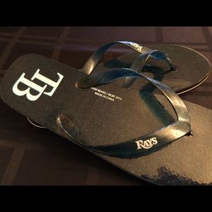 💙⚾️Tampa Bay Rays Glitter Flip Flops